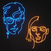 neon_set_01 man&woman
