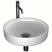 Alice Ceramica Form washbasin and Rexa design 1 mixer