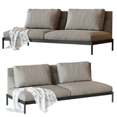Total Sofa - 2.5 Seat Armless - PART & WHOLE