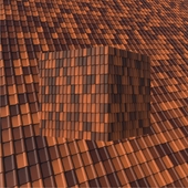Бесшовная Текстура - Roof Tile