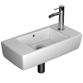 Nameeks City washbasin and Rexa design mixer tap