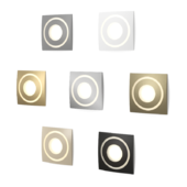 Square Recessed LED Stair Light - Integrator IT-710 X-STYLE
