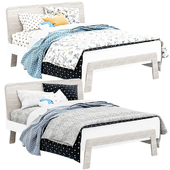 Lamont Full Bed with Headboard Storage