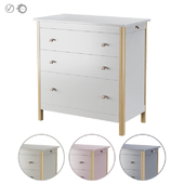 Ellipse Chest of drawers Classic 3 drawers