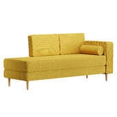Couch Deans Velvet Yellow