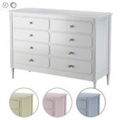 Ellipse Chest of drawers Elit 8 drawers