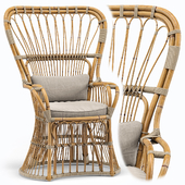 Pavon Natural Lounge Chair by Article
