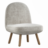 Upholstered fabric armchair FANTASIA By Molteni&C
