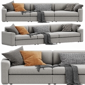 Poliform Dune 3 Seater