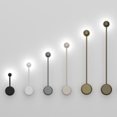 LED wall lamp, sconce IT-Dots from Integrator