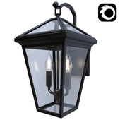 Black Outdoor Wall Light