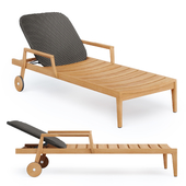Deck chair Ethimo Knit