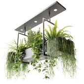 Светильник подвесной с растениями OSLO