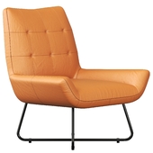 Graduate Top Grain Leather Lounge Chair