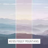 Creativille | Wallpapers |  5105 Foggy Mountains