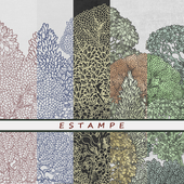 Дизайнерские обои Estampe pack 4