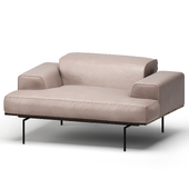 Armchair with armrests By living divani