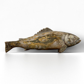 19th Century Folk Art Fish Weather Vane