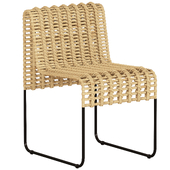 Chaparral Natural Rattan Side Chair