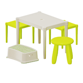 IKEA Children Table and Chairs set2