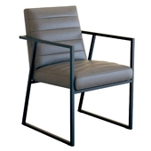 Crate & Barrel Channel Arm Chair