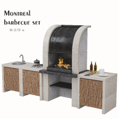 Montreal Barbecue Grill Set ( 1 Barbecue )
