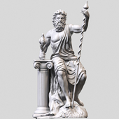 Sculpture of Zeus