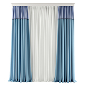 A set of curtains for the boy's room