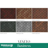 OM Seamless texture of TEGOLA shingles. BUSINESS category. VENETO collection