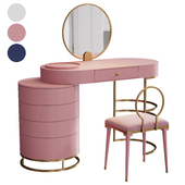 Homary Makeup Vanity Dressing Table 3 Colors