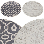 Circle rugs №013