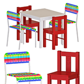 KRITTER Children Table and Chairs