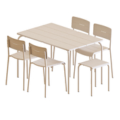 IKEA VADDO Table and Chairs