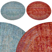 Circle rugs №017