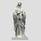 Virgin sculpture