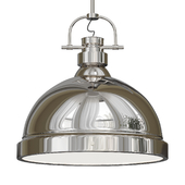 CLASSIC DOME SHADE PENDANT LIGHT WITH ROD