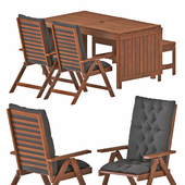 Ikea Applaro Table and chairs set 02