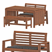 Ikea Applaro Table and chairs set 03