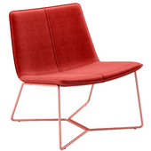 Slope Leather Lounge Chair westelm