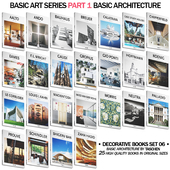 047_Decorative books set 06 Basic Art Series 01