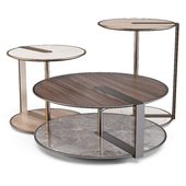 Giorgetti Meda: Clamp - Coffee and Side Tables