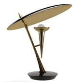 Stilnovo Desk Table Lamp Brass Gold Black by Loft-concept