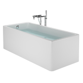 Freestanding acrylic bathtub Roca Element