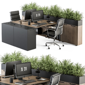 Office Furniture - employee Set 45