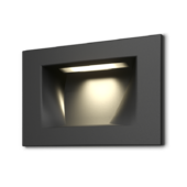 Recessed rectangular luminaire for staircase lighting Integrator IT-731