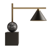 CLEO DESK LAMP Black designed by Kelly Wearstler by Loft-concept