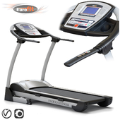 Treadmill EUROFIT Pacifica fitness. Training apparatus