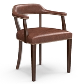 Rupert Bevan - Croft leather chair