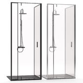 Shower cabin with shower system from Carlo Frattini
