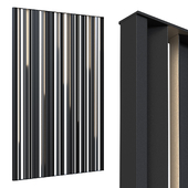 Decorative partition with lighting 018. (3 sizes)